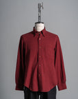 Motiv Authentic BD Shirt Tussah Silk Crimson