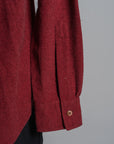 Motiv Authentic BD Shirt Tussah Silk Crimson