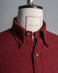 Motiv Authentic BD Shirt Tussah Silk Crimson