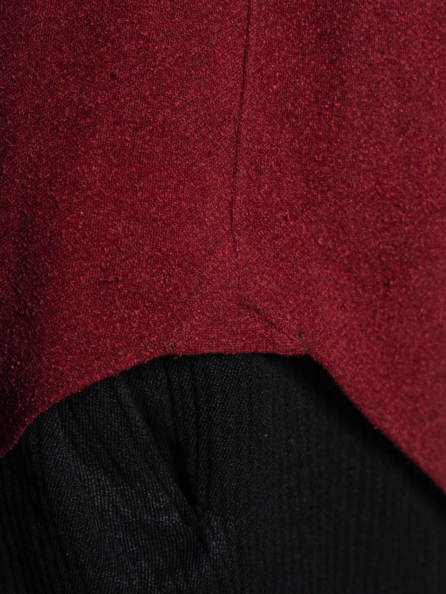 Motiv Authentic BD Shirt Tussah Silk Crimson