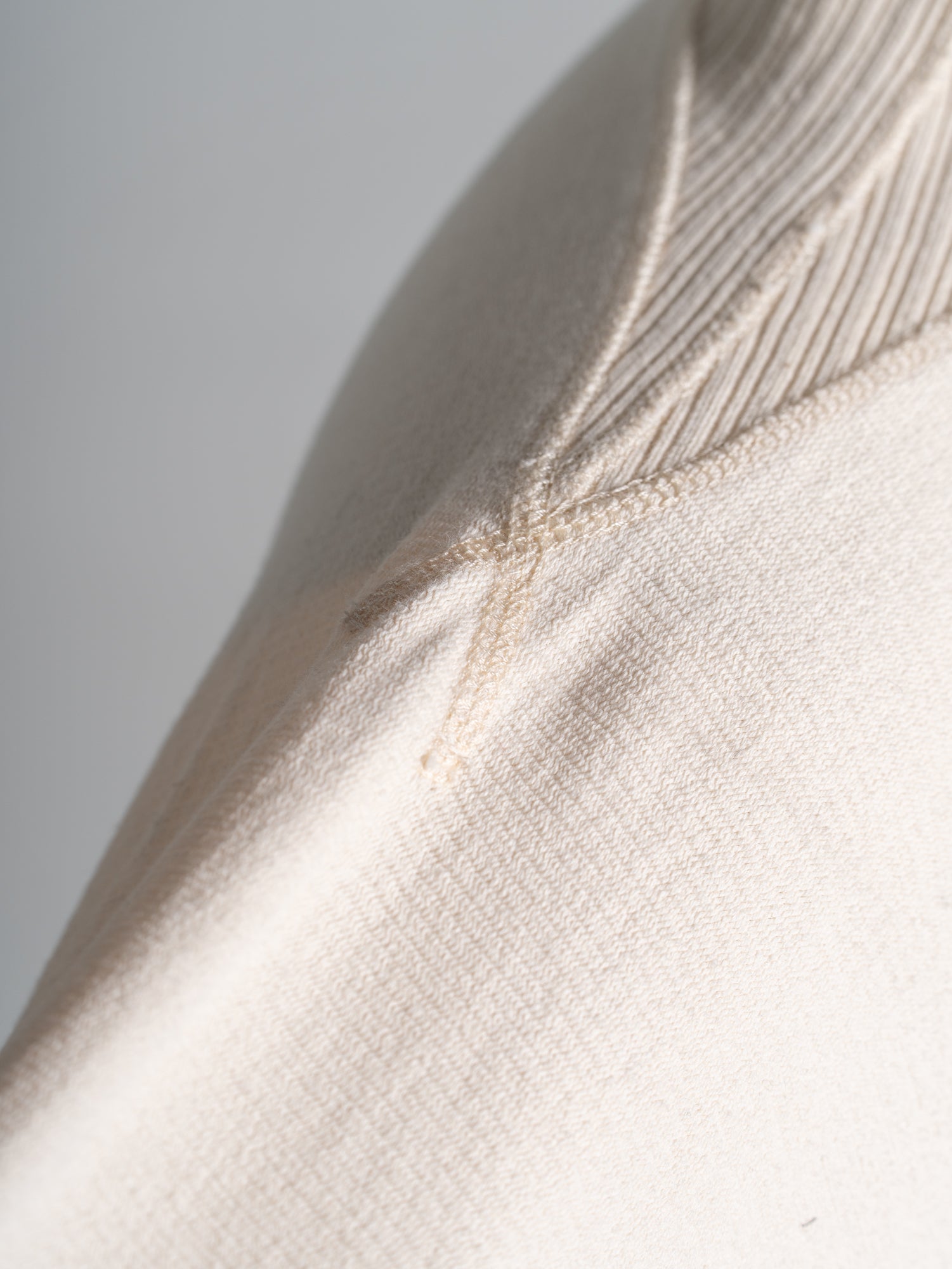 Motiv Bog T-Shirt Kersey Knit Fabric Natural