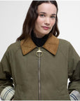 Barbour Women Catlin Showerproof Jacket Dusky Green