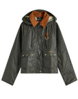 Barbour Women Erma Wax Jacket Archive Olive