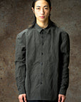 DEVOA Fitted Shirt Dark Green