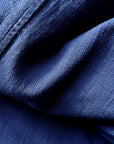 HG Keld Straight Legs Work Trousers Navy Slub