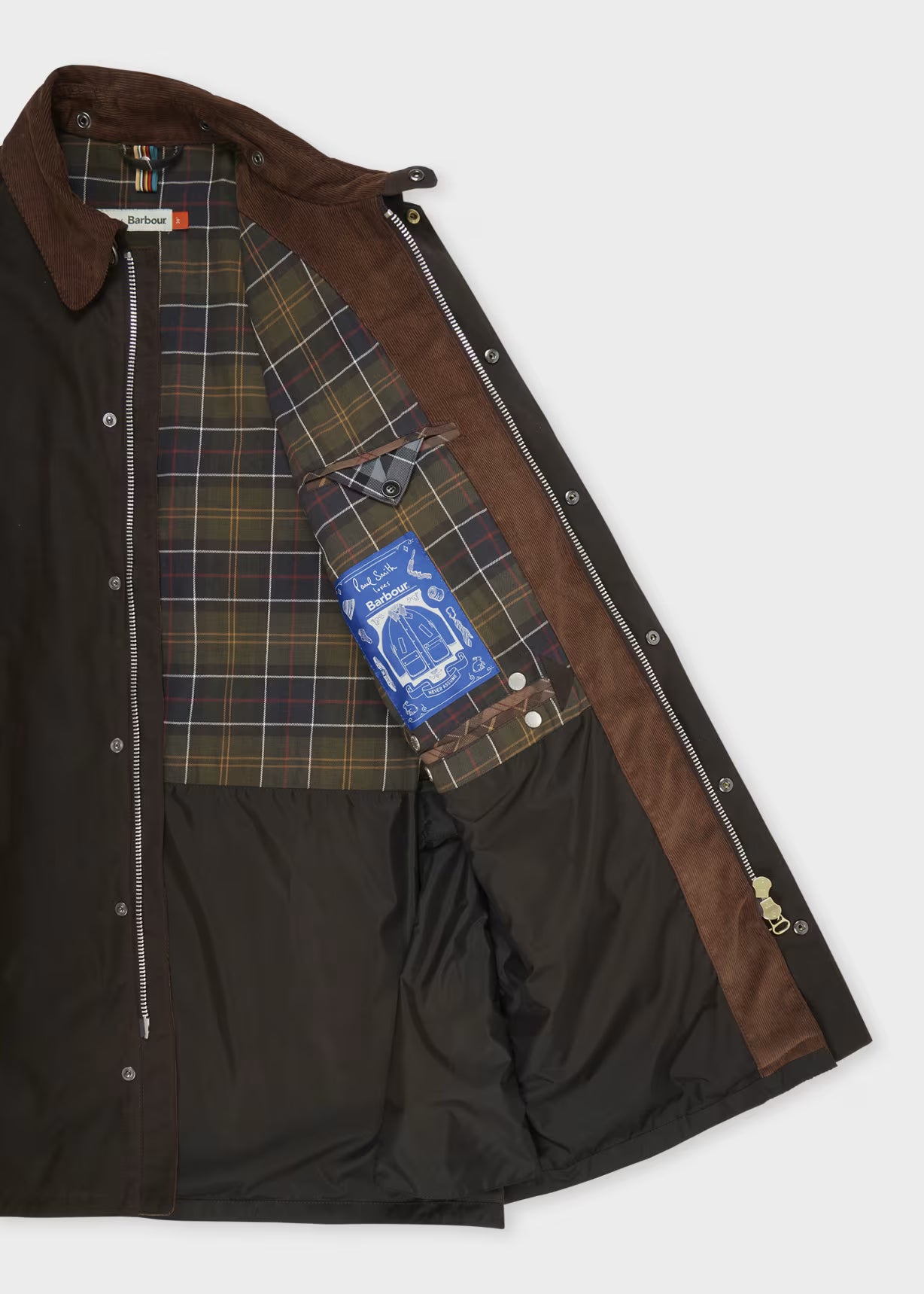 Barbour x Paul Smith Beeston Wax Jacket Rustic