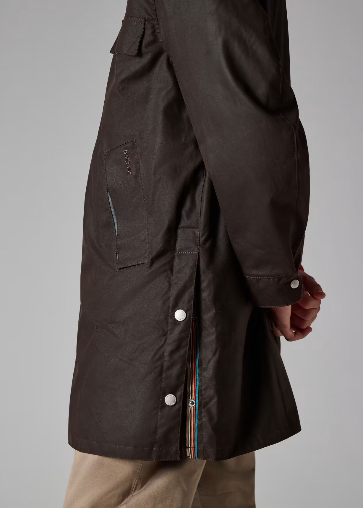 Barbour x Paul Smith Beeston Wax Jacket Rustic