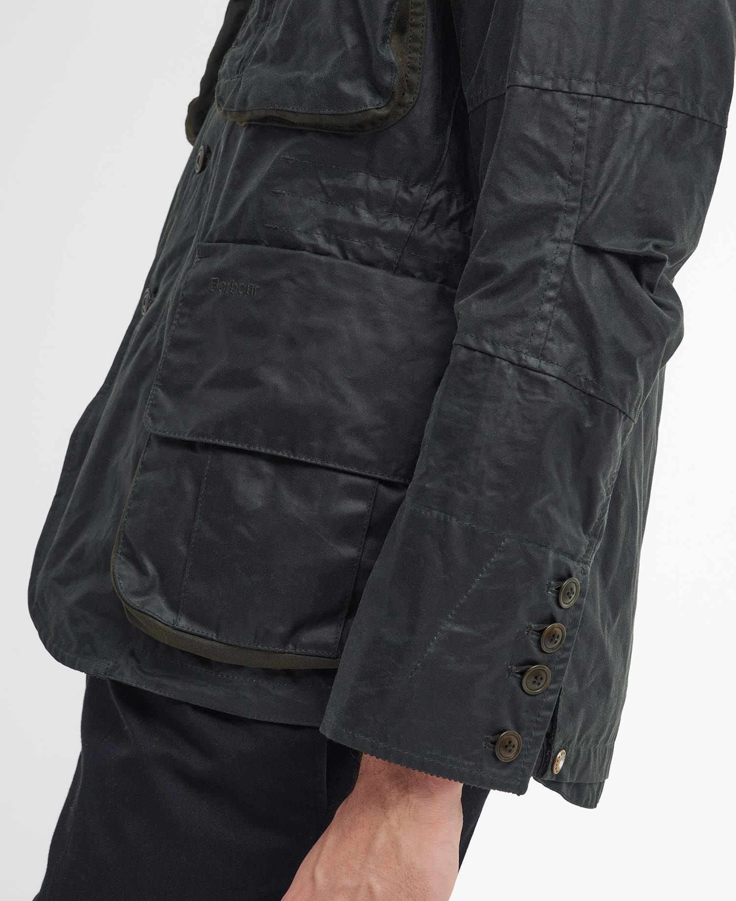 Barbour x To Ki To Outland Wax Jacket Sage – Store Du Nord