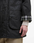 Barbour OS Solway Wax Jacket Sage