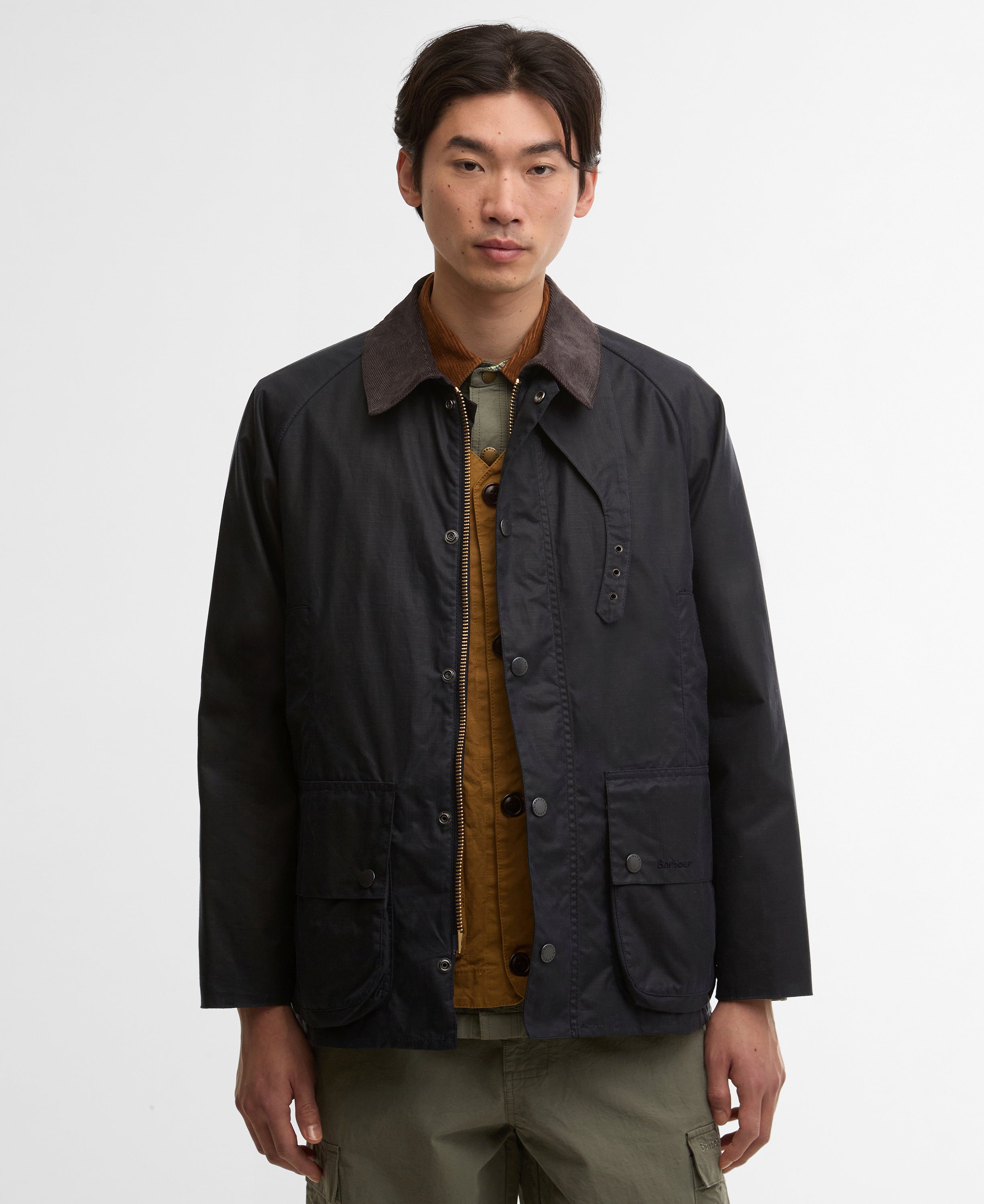 Barbour Modified Beaufort Spectator Wax Jacket Navy – Store Du Nord