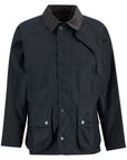 Barbour Modified Beaufort Spectator Wax Jacket Navy