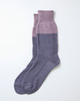 ROTOTO SOCKS R1610 L. PURPLE/FADED BLUE