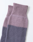 ROTOTO SOCKS R1610 L. PURPLE/FADED BLUE