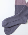 ROTOTO SOCKS R1610 L. PURPLE/FADED BLUE