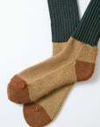 ROTOTO SOCKS R1631 D.GREEN/KHAKI
