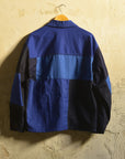 Hul Le Kes Toorop Patchwork Jacket Indigo