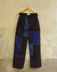 Hul Le Kes Toorop Patchwork Trousers Indigo