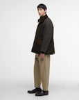 Barbour Oversized Bedale Patchwork Wax Jacket Sage (multi)