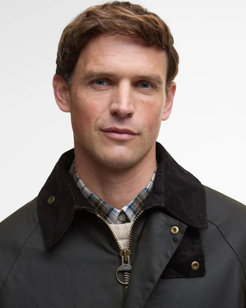 Barbour Country Wax Mac Jacket Olive
