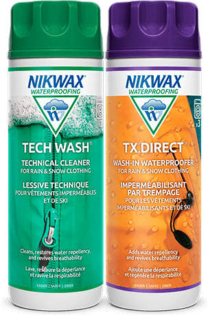 Nikwax DuoPack Tech Wash/TX Direct Wash-In 300ml