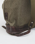 Nigel Cabourn Swiss Army Rucksack Peat Label Dark Green